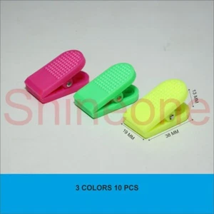 Bulldog Small Strong Clips-  Plastic  - Paper Binder Grip - Receipt Filing - Picture 1 of 8
