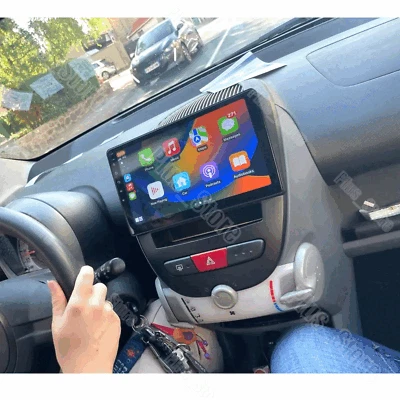 Für Citroën C1 Toyota Aygo Autoradio Android13 Carplay BT GPS Sat Nav DSP+Kamera - Bild 1 von 4