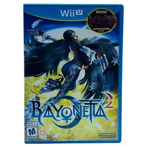 Bayonetta 2 (Nintendo Wii U, 2014) CIB Juego Completo Probado - Imagen 1 de 6