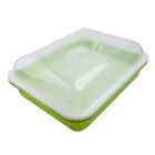 Seed Sprouter Tray Container Wheatgrass Grower with Lid Sprouting Durable