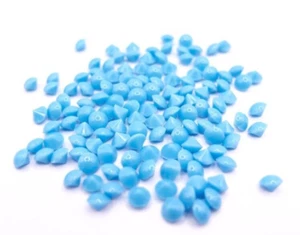 Rhinestone Turquoise Opal 30 Pack 4.5mm Round Chatons ss19 Round Faceted - Picture 1 of 3