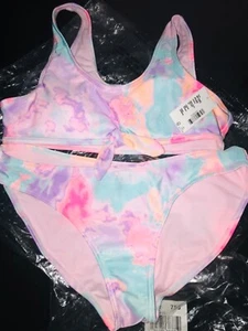 Sugar & Jade Girls size M 10 plus Color Peony Tie Dye - Picture 1 of 4