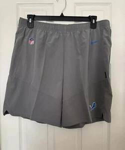 Nike On Field Detroit Lions Sideline Practice Athletic Shorts PE, Size XXL NEW - Picture 1 of 14