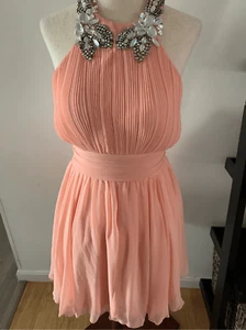 City studio peach color dress size 5 prom or home coming - Picture 1 of 4