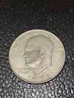 1972-D Eisenhower Ike $1 Dollar Coin Super Rare Amazing Vintage Slight Face Mark