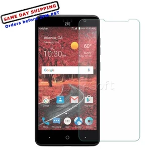 High-Sensitivity Tempered Glass Screen Protector for ZTE Blade Spark Z971 AT&T - Picture 1 of 1