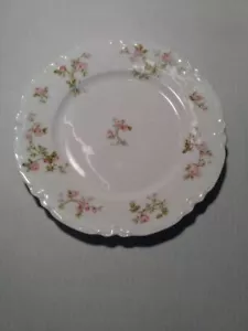 Limoges Haviland 9 1/2in dinner plate The Frontenac Cottage Rose pattern - Picture 1 of 3