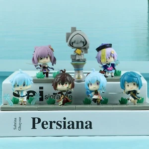 Genshin Impact Battle Field Action Figuren 7 Stück Set Display POP Sammlerstück Anime - Bild 1 von 5