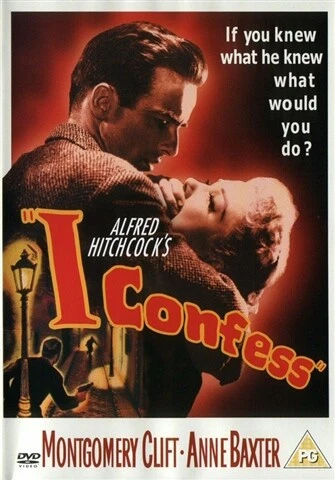 I CONFESS 1953 DVD RGN2 BBFC PG ALFRED HITCHCOCK MONTGOMERY CLIFT ANNE BAXTER - Image 1 of 1