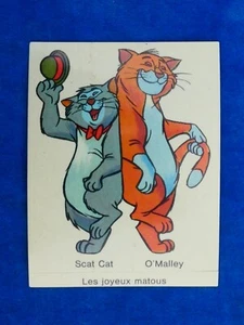 RARE ++ TOP ++ VIGNETTE - LA VACHE QUI RIT 1971 DISNEY LES ARISTOCHATS - Picture 1 of 2