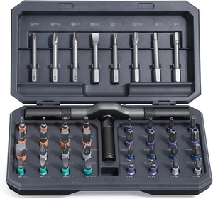 42 in 1 Magnet Schraubendreher Set, DIY Ratschenschraubendreher Set, Reparatur Werkzeug Kit - Bild 1 von 12