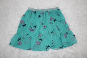 Sonoma Girl's Teal Unicorn and Rainbow Skirt - Picture 1 of 5
