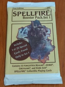 Spellfire 1ª Edición Booster Pack Advanced Dungeons & Dragons Sellado 1ª Edición x1 - Imagen 1 de 2