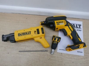 DeWalt DCF620 18V Drywall Screwdriver + DCF6201 collated attachment + nose cone - Picture 1 of 4
