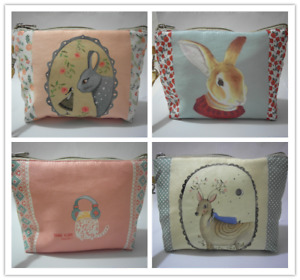 Cute Makeup Cosmetic Bag Girl Pouch Zipper Case Storage Travel Small-Rabbit