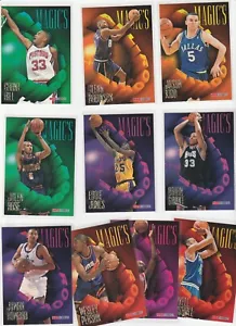 SET INSERTI COMPLETO ANNI '90 1-10 1994-95 HOOPS MAGIC'S ALL-ROOKIE TEAM KIDD HILL RC - Foto 1 di 2