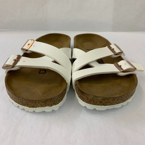 NEW BALANCE Birkenstock Nuovo con Scatola Yao Balance Bianco Birko Flor Larghezza Stretta Taglia Seleziona