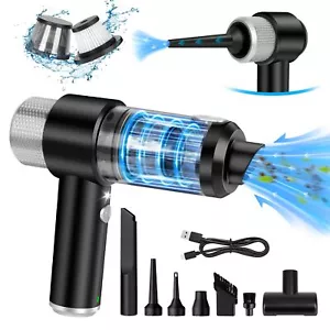 Handheld Car Vacuum Cleaner 15000pa High Power Car Vacuum Cleaner And Air Duster - Picture 1 of 7