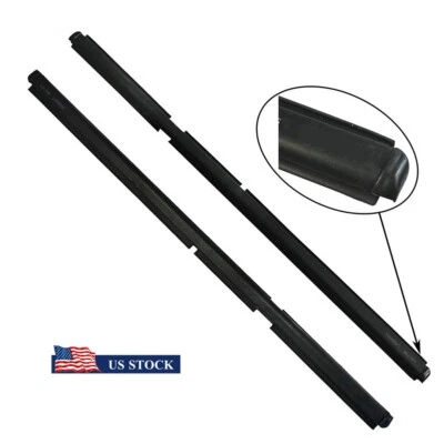 Tiras de sellado de embellecedor de ventana delantera y trasera de auto para Jeep Grand Cherokee 1999-04 Foto 1 de 4