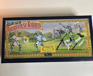 Britains Tournament Knights Foot Knights w/ Pole-Axes and Mounted Knight 08764 - Picture 1 of 5