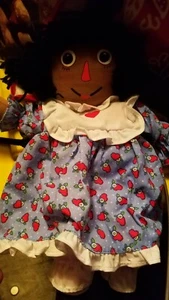 Raggedy Ann Doll Hasbro 2000 By Johnny Gruelle  70161 w/comb brush picture frame - Picture 1 of 3