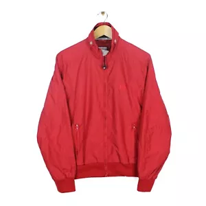 Sergio Tacchini Mens Full Zip Red Bomber Jacket - Size 46/M - Picture 1 of 9