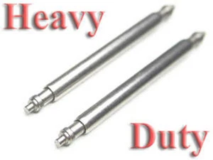 2 barre a molla cinturino orologio acciaio inox diametro 1,78 mm 30 mm 32 mm 34 mm  - Foto 1 di 2