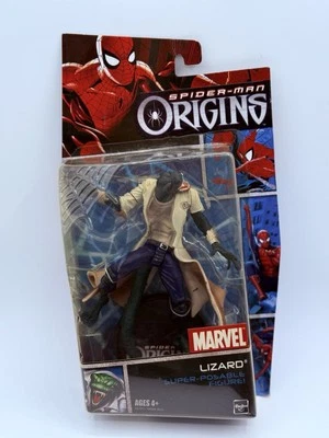 Hasbro Marvel Spider-Man Origins Lizard 2006 nuevo sin usar, en caja Foto 1 de 3
