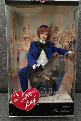 Muñeca Barbie I Love Lucy “The Audition” Lucille Ball Mattel 2007 Foto 1 de 4