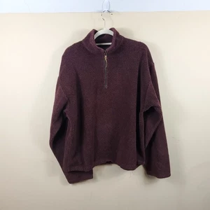 Field and Stream Fleece 1/4 Zip Pullover Sweatshirt Size L - Picture 1 of 9