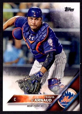 2016 Topps Travis d'Arnaud New York Mets #31 - Image 1 of 2