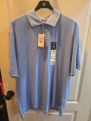 Camisa polo para hombre CHAPS RL Everyday Performance Driwear azul azul azul XL NUEVA CON ETIQUETAS  Foto 1 de 4