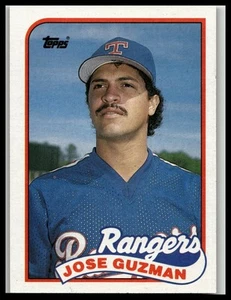 1989 Topps #462 Jose Guzman - Picture 1 of 2
