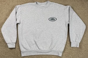 Pacsun Land Rover sz SMALL Gray Crewneck Pullover Fleece Sweatshirt Surf Cars - Picture 1 of 9