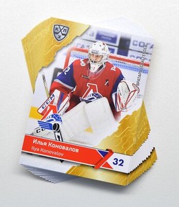 2018-19 Sereal KHL Lokomotiv Yaroslavl Full 18-Card Base Set