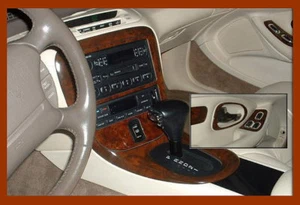 DASH TRIM KIT CAR FIT LINCOLN MARK 8 VIII 1993-94 NEW INTERIOR PANEL WOOD CARBON - Foto 1 di 4