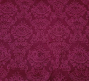 Damask Print BTY Sharon Kesslers Concord Tonal Wine - Picture 1 of 5