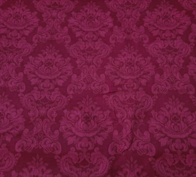 Damask Print BTY Sharon Kesslers Concord Tonal Wine - Image 1 of 4