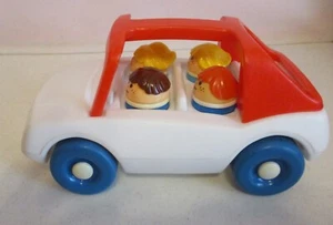 Little Tikes-Toddle Tots-Coche familiar-4 Tots-10"L-como se muestra - Imagen 1 de 6