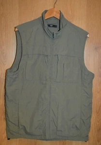 COTTON TRADERS Utility Taschen Weste Jacke oliv Angeln Wandern - Large - Bild 1 von 6