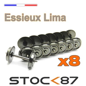 6201/8# 8pcs Essieux Lima de remplacement ø 10,4mm d'excellente qualité - Imagen 1 de 1