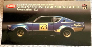 Kyosho 1/18 Nissan Skyline GT-R 2000 (KPGC110) 1972 Diecast Modell - Bild 1 von 17