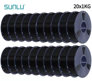SUNLU 5KG / 10KG / 20KG PLA PETG Jedwab ABS ASA SILK 3D Drukarka Filament 1KG Szpula - Zdjęcie 1 z 138