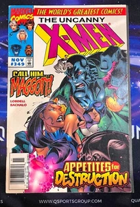 The Uncanny X-Men #349 1997 Marvel Comics MCU Appetites For Destruction (W199) - Picture 1 of 3