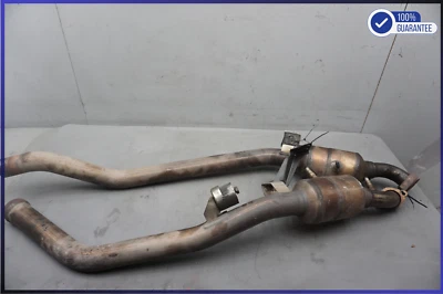 2012-2014 MERCEDES X164 GL450 Engine Left & Right Exhaust Downpipe Set1664903914 - Image 1 of 4