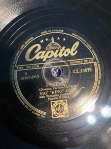 1953 NAT KING COLE 10" 78 - PRETEND / FUNNY - CAPITOL RECORDS CL.13878 - Picture 1 of 1