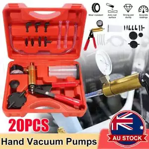 Hand Held Vacuum Pressure Pump Clutch Brake Bleeder Tester Set Bleeding Kit Car - Picture 1 of 12