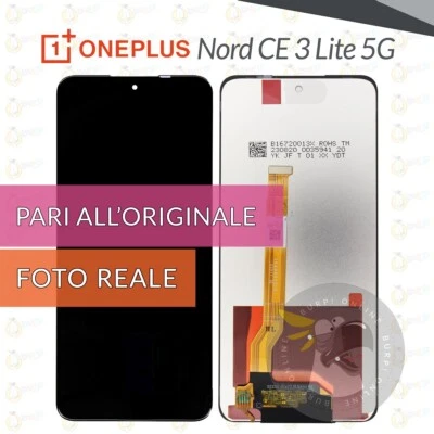 DISPLAY ONEPLUS NORD CE 3 LITE 5G CPH2467 CPH2465 SCHERMO LCD VETRO TOUCH SCREEN
