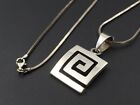 TIANGUIS JACKSON .925 STERLING SILVER Swirl Pendant Chain Necklace, 15.00g - P25