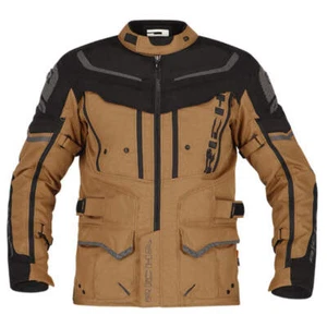 CHAQUETA AVENTURA MOTO RICHA INFINITY 2 CAMEL/NEGRA - Imagen 1 de 3